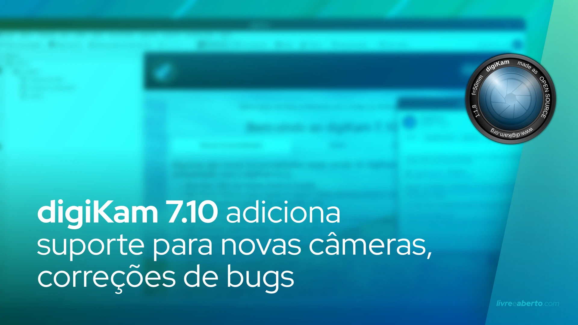 digiKam 7.10 adiciona suporte para novas câmeras, correções de bugs