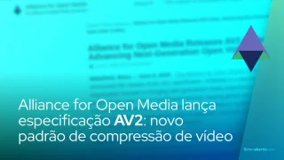Alliance for Open Media lança especificação AV2: novo padrão de compressão de vídeo