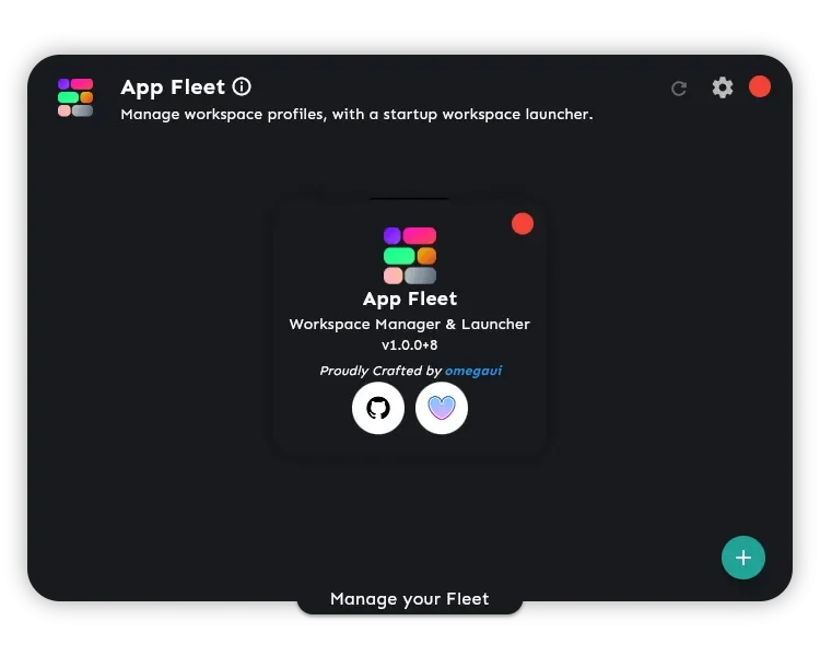 uma captura de tela da frota de aplicativos sobre informações