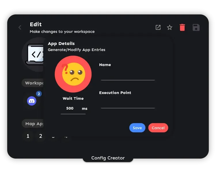 uma captura de tela da adição do aplicativo personalizado do app fleet