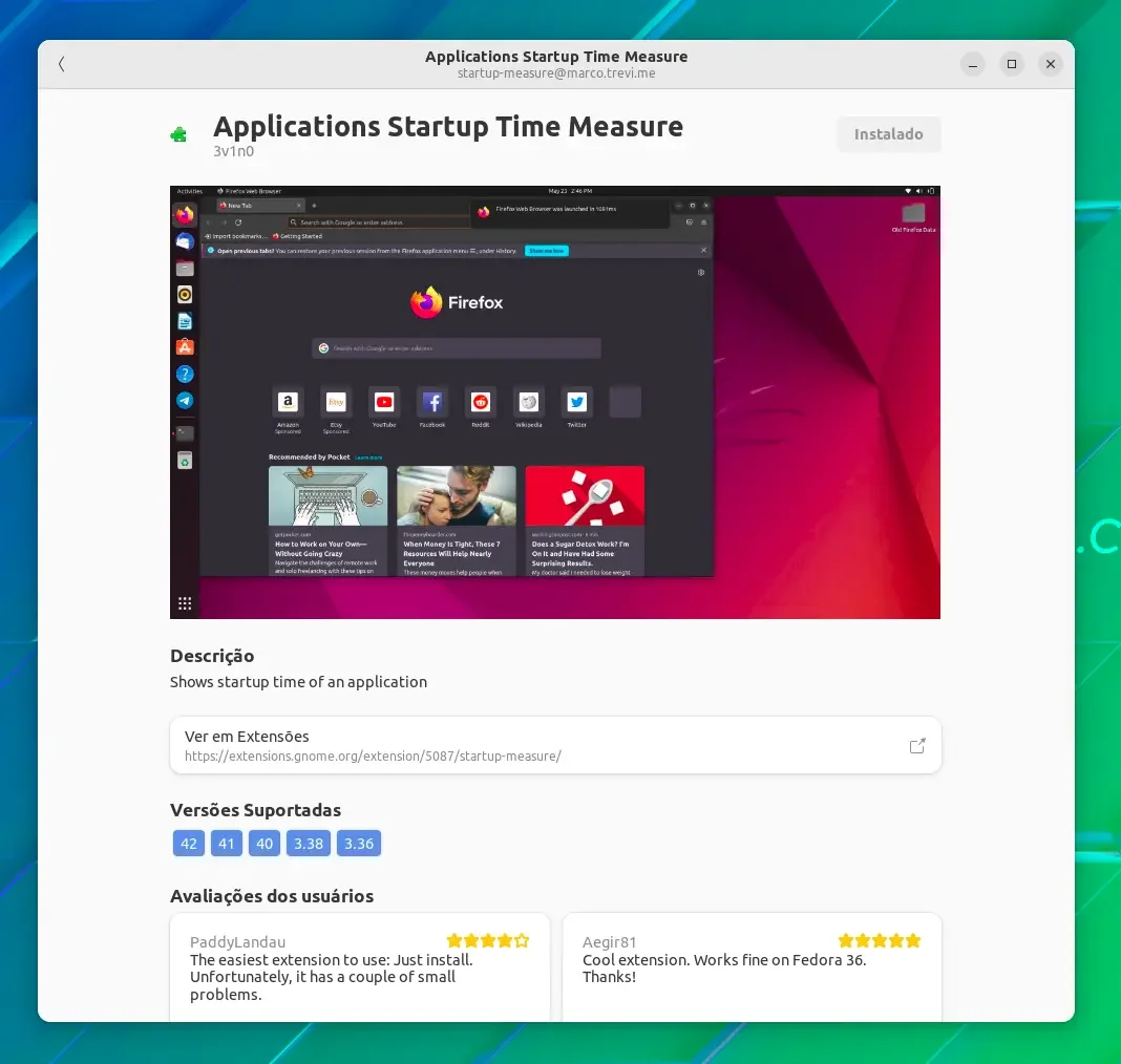 Application Startup Time Measure