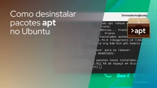 Como desinstalar pacotes apt no Ubuntu