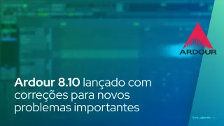 Ardour 8.10 DAW de código aberto lançado com correções para novos problemas importantes