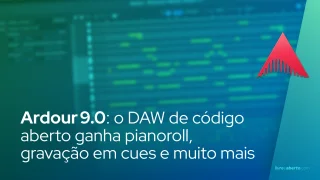 Ardour 9.0: o DAW de código aberto ganha pianoroll, gravação em cues e muito mais