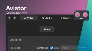 Aviator é um aplicativo rápido e fácil de usar para codificação de vídeo AV1 no Linux