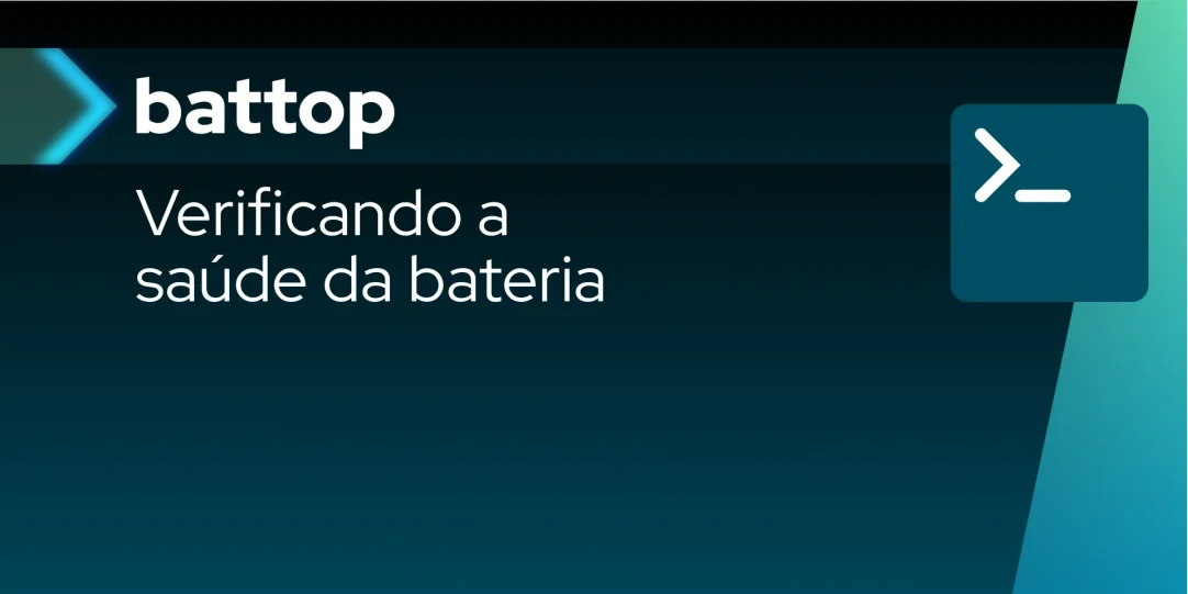 Verifique a saúde da sua bateria com battop