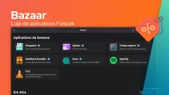 Bazaar é um novo front-end Flathub para desktop