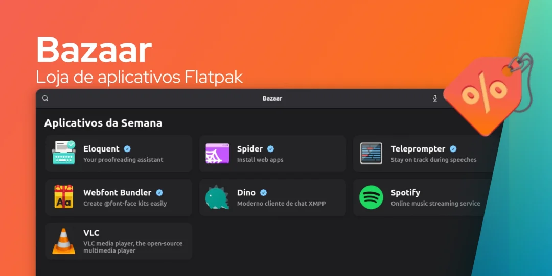 Bazaar é um novo front-end Flathub para desktop