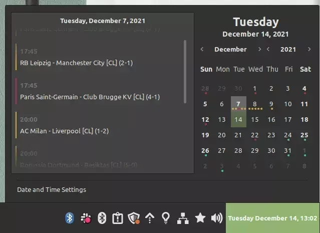 calendar
