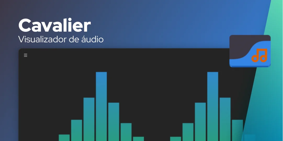 Cavalier é um visualizador de áudio bonito para desktops Linux