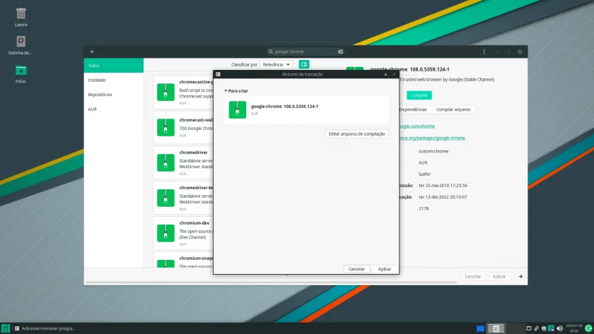 chrome_manjaro_4