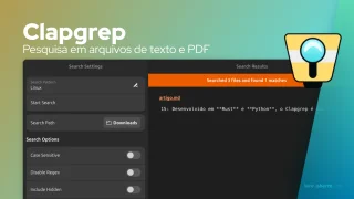 Clapgrep: um aplicativo Linux de código aberto fácil de usar para pesquisar seus PDFs e documentos de texto