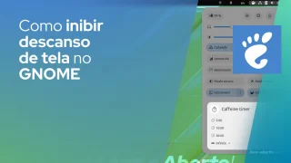 Como inibir descanso de tela no GNOME