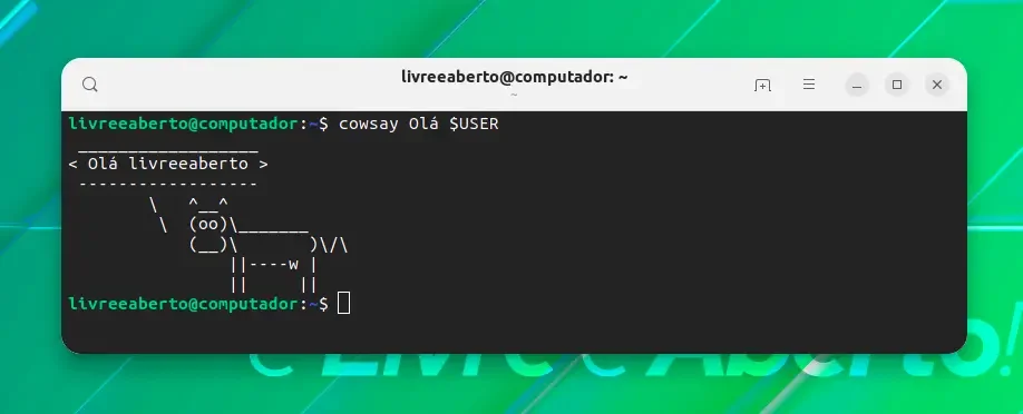 cowsay