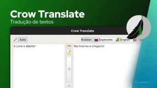 Crow Translate é um aplicativo de tradução Qt Desktop para Linux