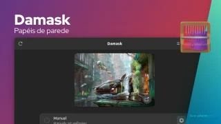 Damask é um aplicativo de papel de parede para Linux