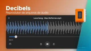 Decibels é um reprodutor de áudio mínimo para Linux