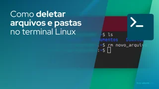 Como excluir arquivos e pastas no terminal Linux