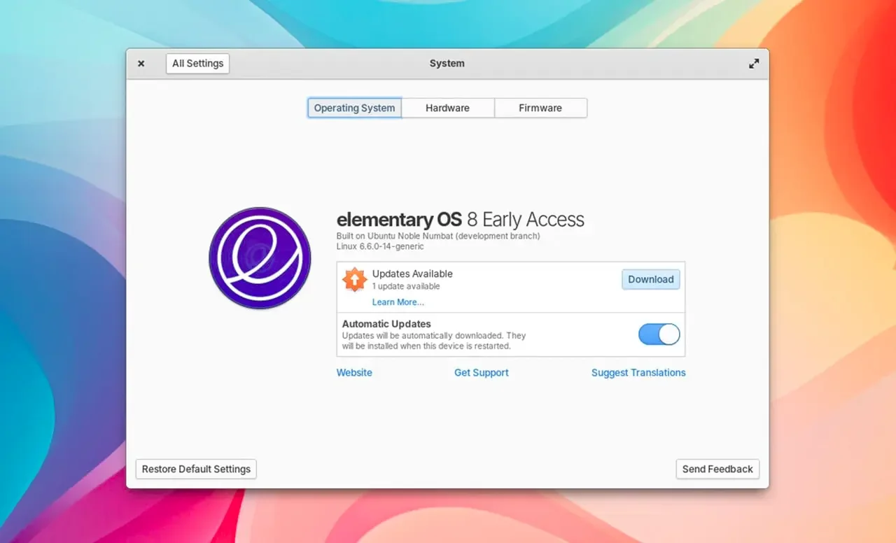 elementary-os-8-system-updates