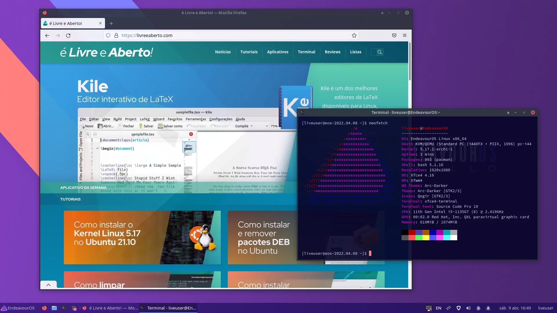 Endeavour OS Apollo