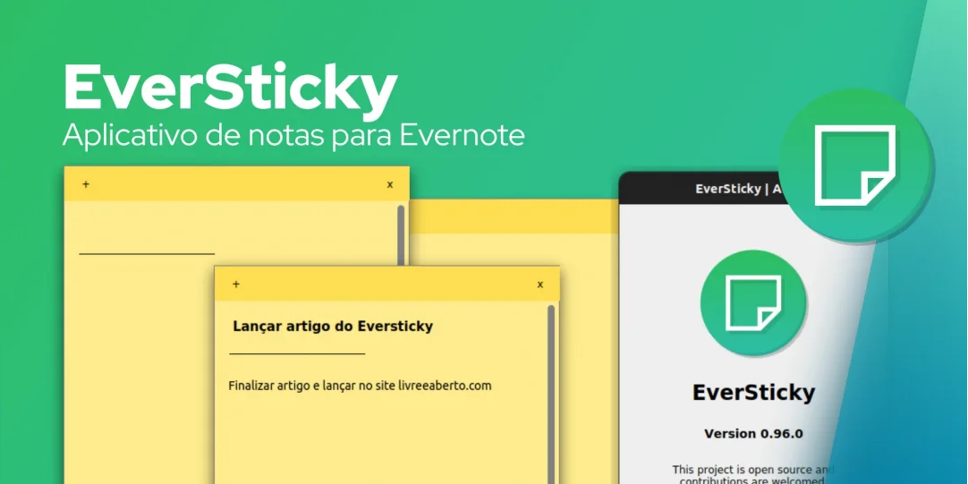 EverSticky: um aplicativo de notas compatíveis com Evernote para desktops Linux