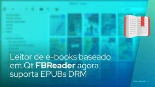Leitor de e-books baseado em Qt FBReader agora suporta EPUBs DRM