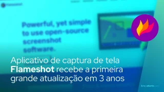 Aplicativo de captura de tela Flameshot recebe a primeira grande atualização em 3 anos