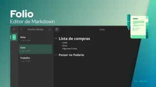 Folio: Um aplicativo de notas markdown simples, sólido e de código aberto