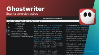 Ghostwriter é um aplicativo de escrita livre de distrações assustadoramente bom para Linux