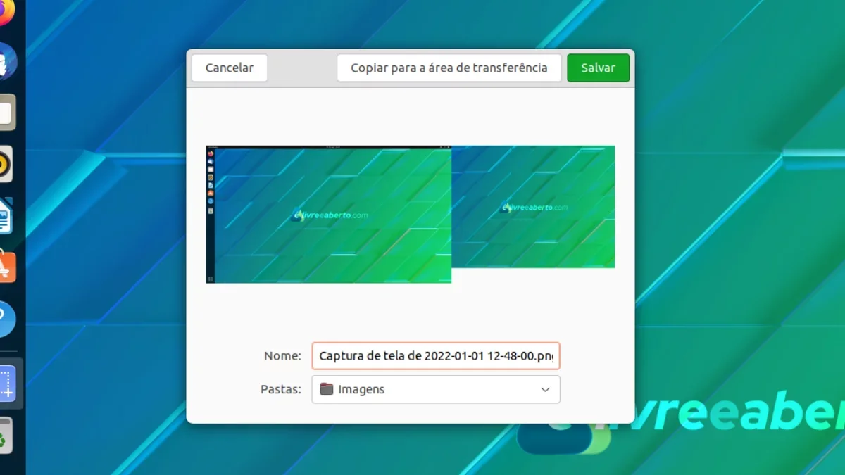 gnome-screenshot-exemplo-janela-salvar Exemplo de janela para salvar captura do GNOME Screenshot