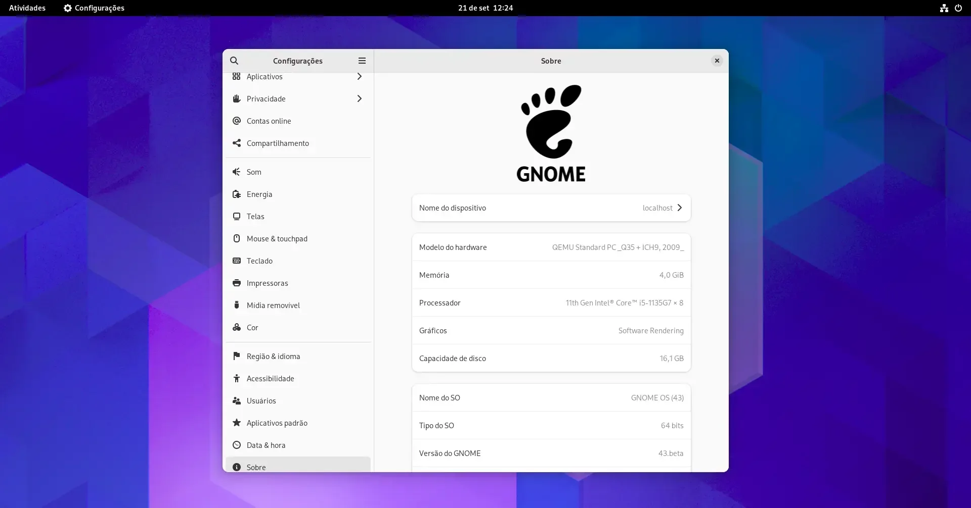 GNOME 43