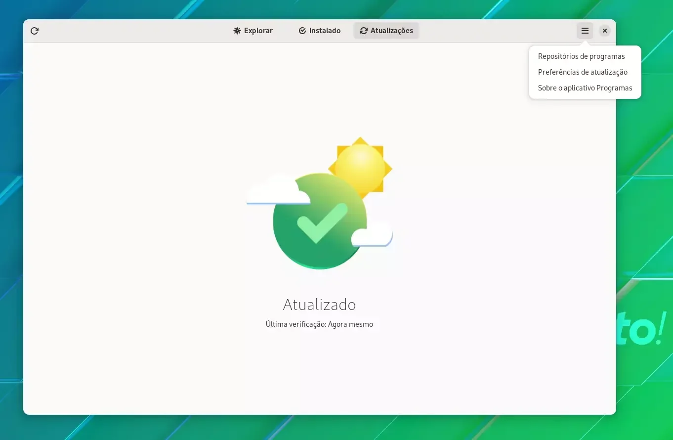 gnome_software_atualizacoes Atualizações no GNOME Software