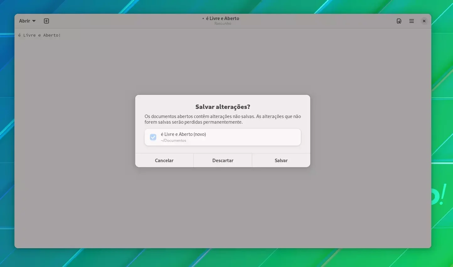 gnome_text_editor_salvar Diálogo de salvar no GNOME Text Editor