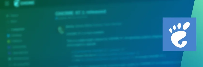 GNOME 47.1 lançado para melhorar a acessibilidade das configurações rápidas e o dimensionamento da tela