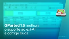 GParted 1.6 melhora o suporte ao exFAT e corrige bugs