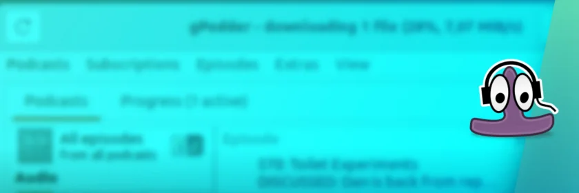 Nova versão do cliente de podcast de código aberto gPodder lançado