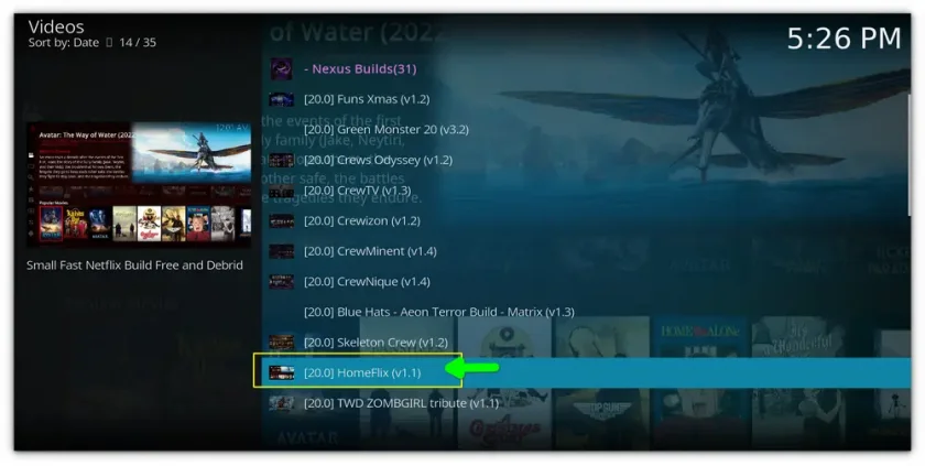 homeflix-build-install homeflix-build-install