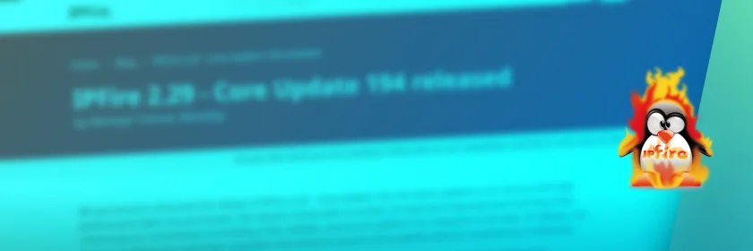 IPFire 2.29 Core Update 194 traz Linux Kernel 6.12.23 LTS e outras atualizações