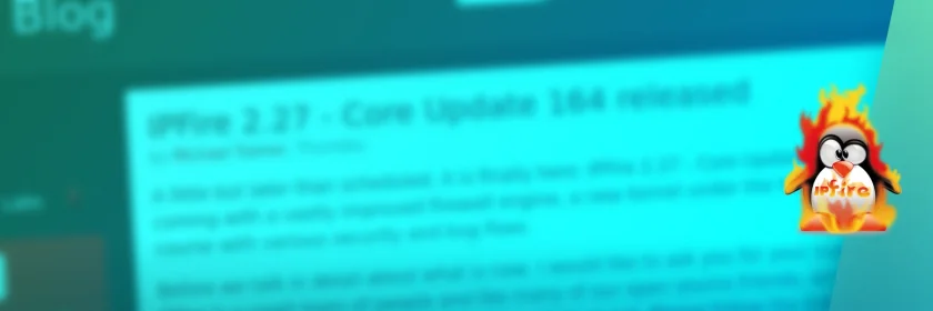 IPFire agora vem com Linux Kernel 5.15 LTS