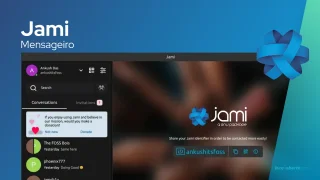 Jami: um aplicativo versátil de comunicação distribuída de código aberto
