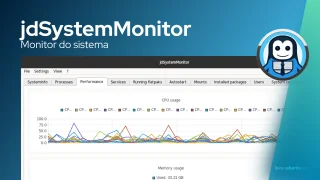 jdSystemMonitor: Mais do que seu monitor de sistema comum no Linux