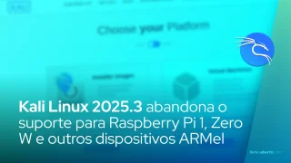 Kali Linux 2025.3 abandona o suporte para Raspberry Pi 1, Zero W e outros dispositivos ARMel
