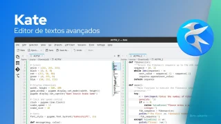 Kate: um editor de código aberto interessante