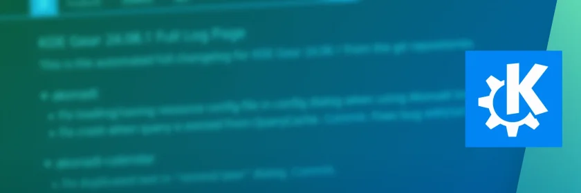 O KDE Gear 24.08.1 traz mais melhorias para seus aplicativos favoritos do KDE