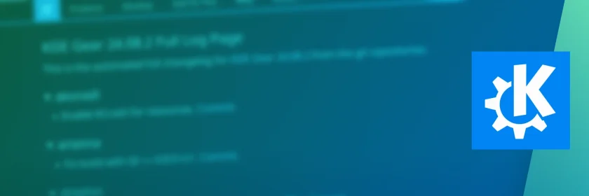 KDE Gear 24.08.2 lançado com mais melhorias para seus aplicativos favoritos do KDE