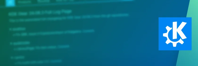 KDE Gear 24.08.3 lançado com mais correções para seus aplicativos favoritos do KDE