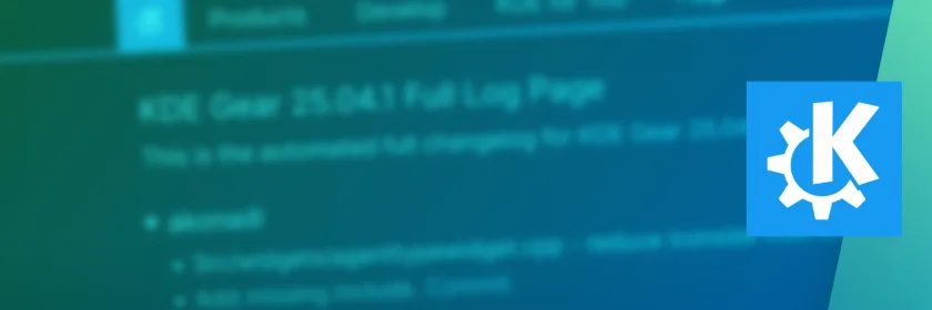 KDE Gear 25.04.1 corrige a restauração da sessão no gerenciador de arquivos do Dolphin e outros bugs