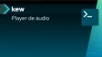 Kew: player de áudio terminal leve e moderno para Linux