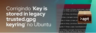 Vendo a mensagem 'A chave está armazenada no chaveiro trusted.gpg legado' ao atualizar o Ubuntu? Aqui estão os passos que você pode tomar para se livrar dele.