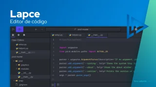 Lapce é um editor de código rápido baseado em Rust